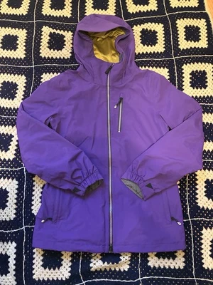 Volcom GoreTex Women's Medium EQS Purple Shell Snow Jacket - Image 1 of 4