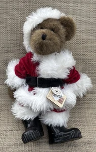 Vintage NEU Boyd's Bear 2001 Claus Kringlebär Weihnachten Santa Plüschbär 🎅🏻 - Bild 1 von 6