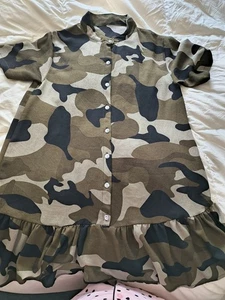 Camouflage Short Dress Size S/m - Picture 1 of 4