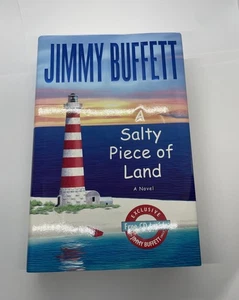 A Salty Piece of Land by Jimmy Buffett First Edition Hardback Book w CD Exc Cond - Picture 1 of 7