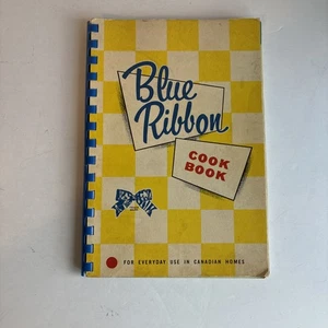 Blue Ribbon Cook Book For Canadian Homes Vintage Comb Binding RARE HTF - Picture 1 of 8