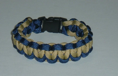 Pulsera de supervivencia Notre Dame color Paracord ajuste personalizado lucha irlandesa Foto 1 de 1