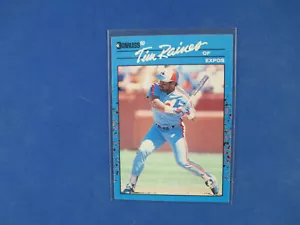 1990 Donruss Baseball #104 Tim Raines NMT blue border - Picture 1 of 2