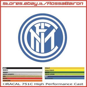 1 ADESIVO F.C. INTER MILANO mm.50 - STICKERS AUFKLEBER PEGATINAS DECALS - Imagen 1 de 1