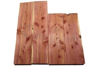 2x Aromatische Rotzeder Zeder Holz 57x17,5cm x 50mm #67 - Bild 1 von 2