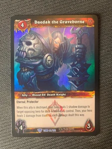 World of Warcraft WoW TCG Promo - Foil Daedak the Graveborne - Picture 1 of 1