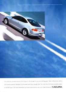 ACURA CAR magazine promo ad #08 "NOT A CAR"  2002 RSX - Picture 1 of 2