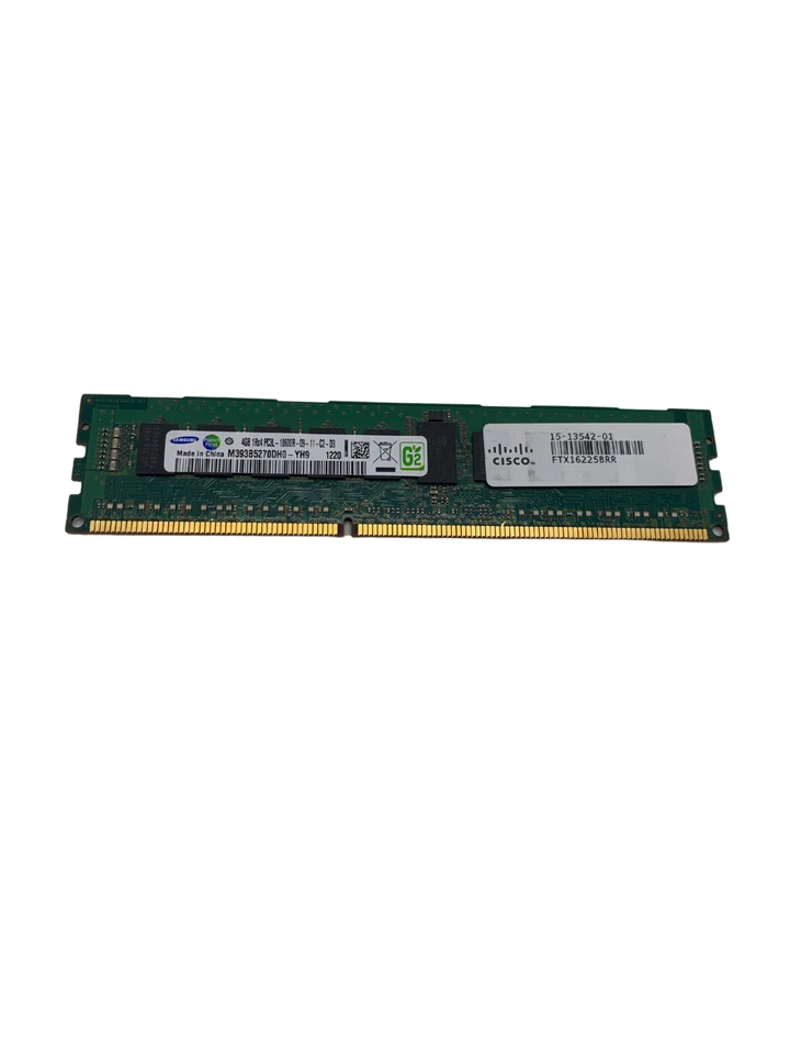 Cisco 15-13542-01 4GB PC3L 10600R 1Rx4 Memory Module w60 - Image 1 of 2