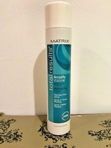 Matrix Total Results Amplify Volume Hairspray Flexible Hold 11 OZ  NEW