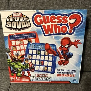 Guess Who? Hasbro Game Kids Marvel Superhero Squad 100% Complete In Box 2012 - Picture 1 of 11