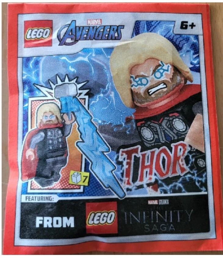 Набор минифигурок LEGO Thor 76248 76209 Marvel Avengers бумажный пакет НОВЫЙ - Изображение 1 из 1