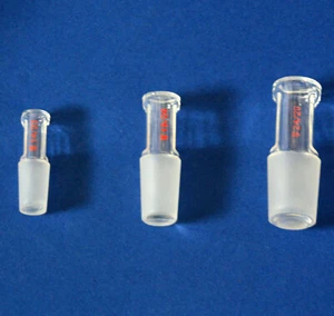 Glasstopfen aus Glas mit Normschliff  NS14/23, NS19/26,  NS24/29 oder NS29/32 - Bild 1 von 3