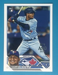 2023 Topps Complete Set - All-Star Game #169 Gabriel Moreno Toronto Rookie - Picture 1 of 2