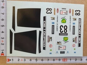 DECALS 1/32 DE TOMASO PANTERA - #83 - TOUR DE FRANCE AUTO 1973 - COLORADO DCC323 - Imagen 1 de 1
