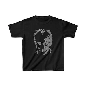 black children's t-shirt with Atatürk pattern (Benguva Kids) - Picture 1 of 3
