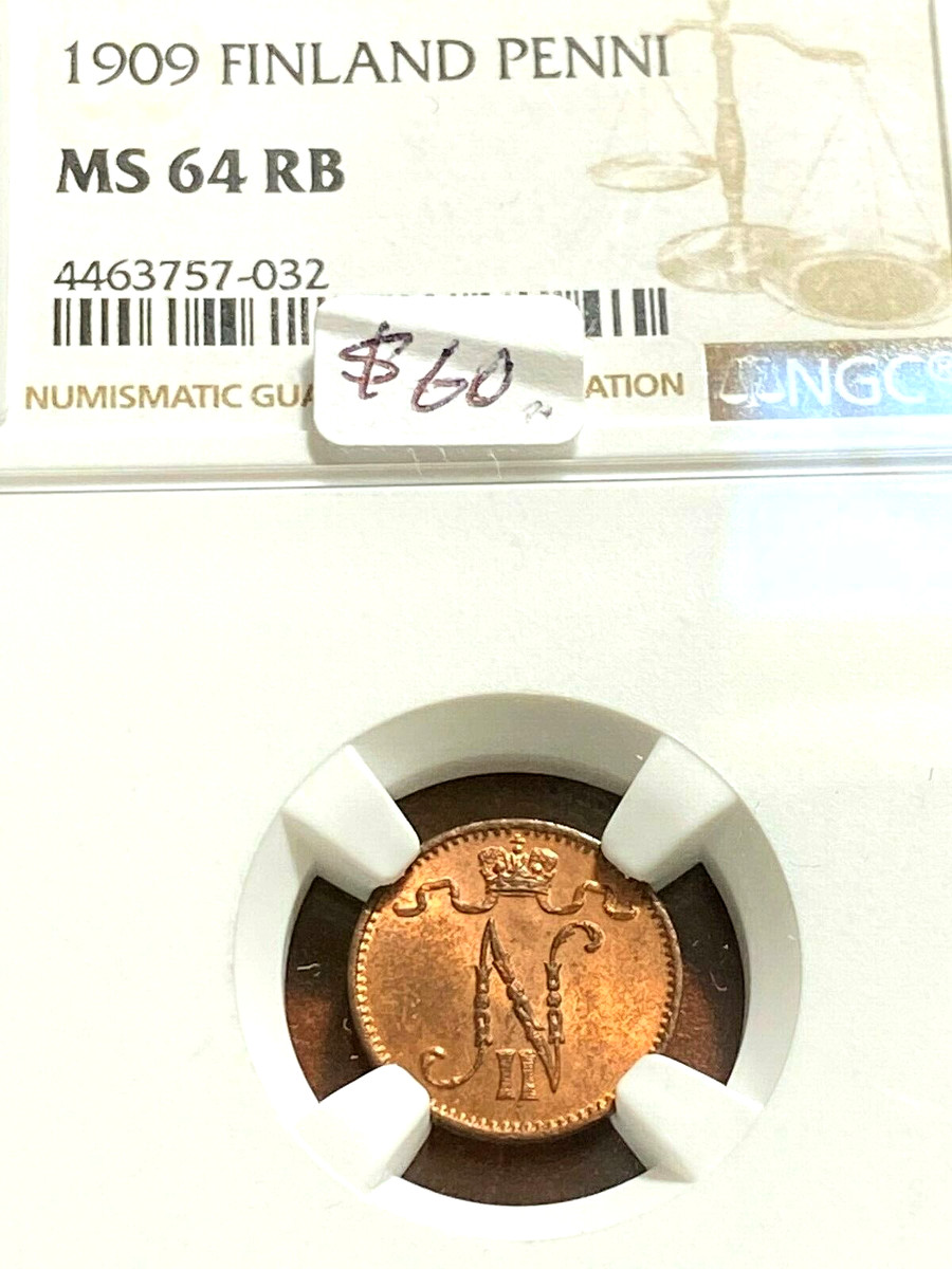 2025年新作アイテムが続々登場 MS Grade Copper 64 eBay | sale for Coins Finland 和書