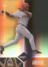 2004 Leaf Limited Bronze Spotlight Angels Baseball Card #194 Garret Anderson/100