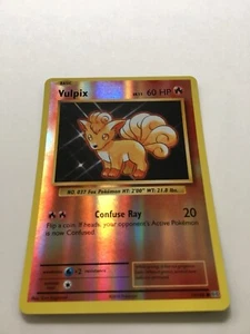  Pokémon 2016 Foil Vulpix  - Picture 1 of 2