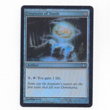 MTG Tenth Edition 10th X Fountain of Youth FOIL Magic Gathering Artifact