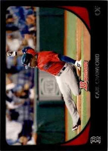 2011 Bowman Carl Crawford Boston Red Sox #129 - Picture 1 of 2