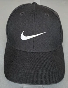 Vintage Nike Classic Pro Fitted Swoosh Hat Cap White Tag Size 7 3/8 Golf - Picture 1 of 11
