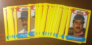 1988 Nestle Baseball Card #s 1- 44 - You Pick - Free Ship