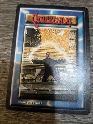 1st Edition Highlander TCG CCG Quickening Card  Luther  (Block Power Blows) - Image 1 of 2