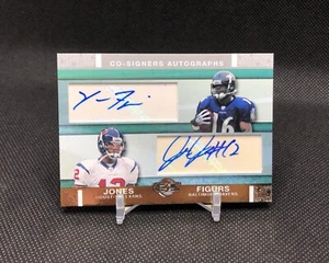 2007 Topps Co-Signers JACOBY JONES DUAL AUTO /25 GOLD SSP Rookie Card No. CSA-FJ - Picture 1 of 24
