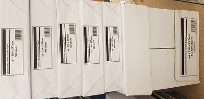 MARKENLOS 500 Blatt Bl. Kopierpapier DIN A4 Druckerpapier 80g Papier weiß Spitzenqualität