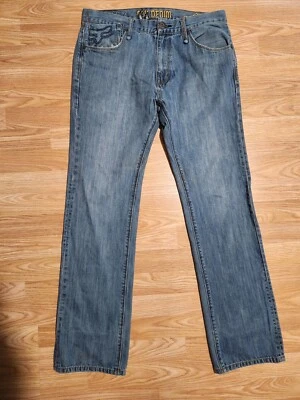 Fox Denim Men Jeans 33x32 Blue Pre-Owned - Image 1 of 4