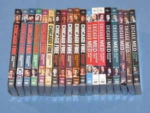 CHICAGO MED Complete Seasons 1-8 & CHICAGO FIRE Seasons 1-11 (102-Discs Total!!) - Picture 1 of 23