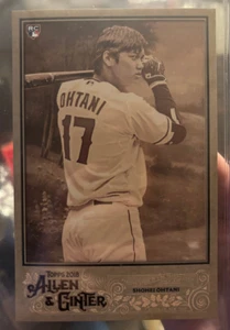 2018 Shohei Ohtani Rookie Topps Allen & Ginter Cabinet Box Loader - Picture 1 of 6