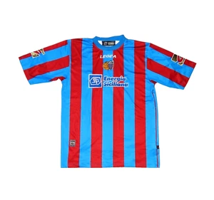 MAGLIA CATANIA Vintage Maxi Lopez,silvestre, Mascara no MATCH WORN home 2009-10 - Foto 1 di 4
