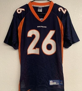 Clinton Portis #26 Denver Broncos Reebok NFL Equipment Jersey Youth Large 14-16 - Picture 1 of 12