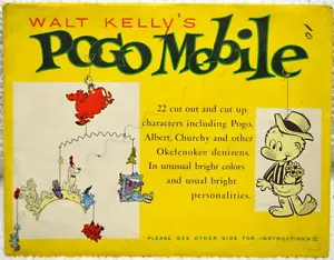 Walt Kelly POGO MOBILE ORIGINAL ENVELOPE SEALED / UNOPENED RARE Okefenoke 1954 - Picture 1 of 1