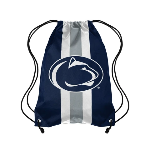 Penn State Nittany Lions Team Stripe Drawstring Back Pack FREE SHIP!! Cover