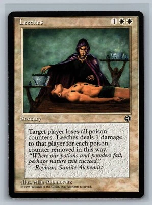 Magic The Gathering Homelands Leeches MTG TCG CCG - Image 1 of 2