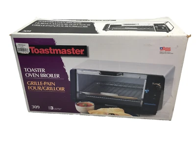 Vintage Toastmaster 309 Toaster Ofen Grill mit Tabletts & Box fast neuwertig - Bild 1 von 4