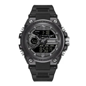 Men's Military Smart LED Watch - Rugged Tactical Fitness Timepiece - Picture 1 of 20