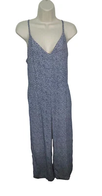 Mono floral azul cami con lazo trasero talla 2 GAP para mujer Foto 1 de 4