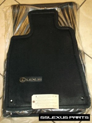 Lexus GS300 GS350 (2006-2011) (RWD) 4pc OEM Genuine CARPET FLOOR MATS (Black) - Image 1 of 4