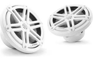 JL Audio M3-770X-S-GW 7,7" Marine Lautsprecher (Glanzweiß mit "Sport"-Gittern) - Bild 1 von 3