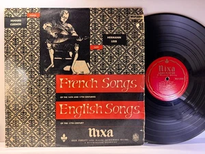 Classical LP Hugues Cuenod Herman Leeb French/English Songs 16th/17th Cnt VG - Picture 1 of 2