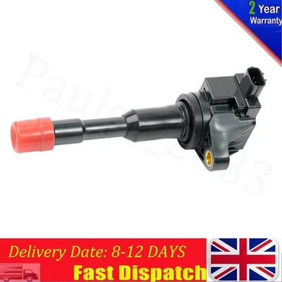 1pcs Ignition Coil For 2006-2011 Honda Civic Hybrid 1.3L UF374 30521-PWA-003 - Image 1 of 4