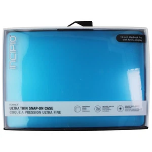 Incipio Feather Series Case for Apple MacBook Pro (15-inch) - Translucent Blue - Picture 1 of 2