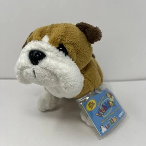 Peluche Ganz Bulldog HS126 Peluche Webkinz Lil Kinz 7" Cachorro Perro Juguete Regalo - Imagen 1 de 14