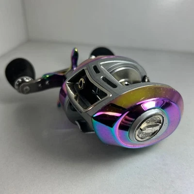 Abu Garcia Ambassadeur Revo Elite Aurora Aluminum Baitcast Reel Fishing Reel - Image 1 of 4