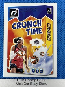 2025 #4 Aaliyah Edwards Panini Donruss WNBA Crunch Time Insert Mystics - Bild 1 von 2