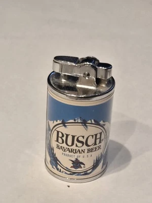 Vintage Busch Beer Can Pocket Lighter Unused - Image 1 of 4