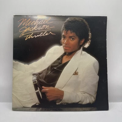 RARE 1982 Michael Jackson ‎– Thriller Record Vinyl LP - Image 1 of 4